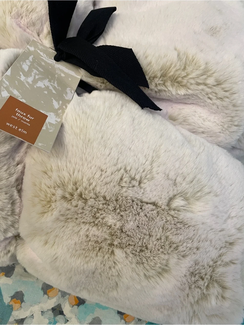 West Elm cozy faux